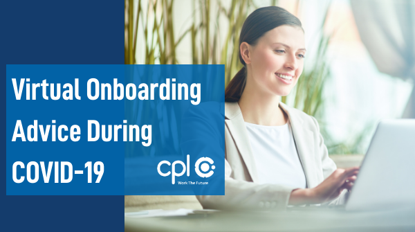 Virtual Onboarding Advice During COVID-19 Graphic 