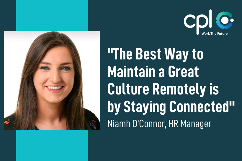 Cpl's HR Manager talking remote company culture